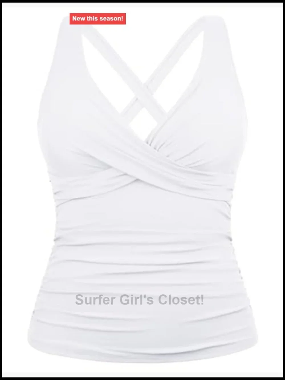 N/A underwire tankini